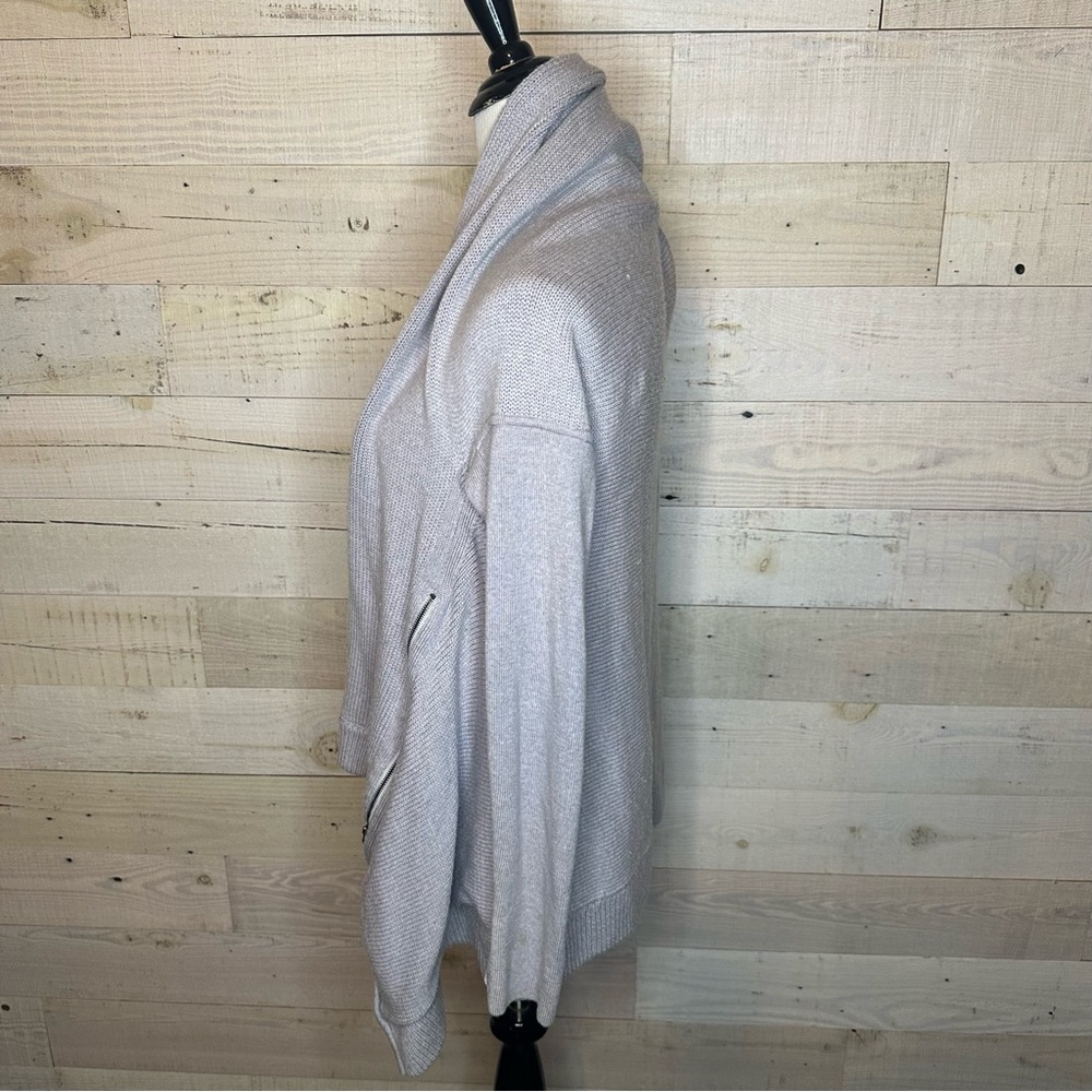Lululemon Wrap It Up Sweater Grey Size 10 - Picture 6 of 14